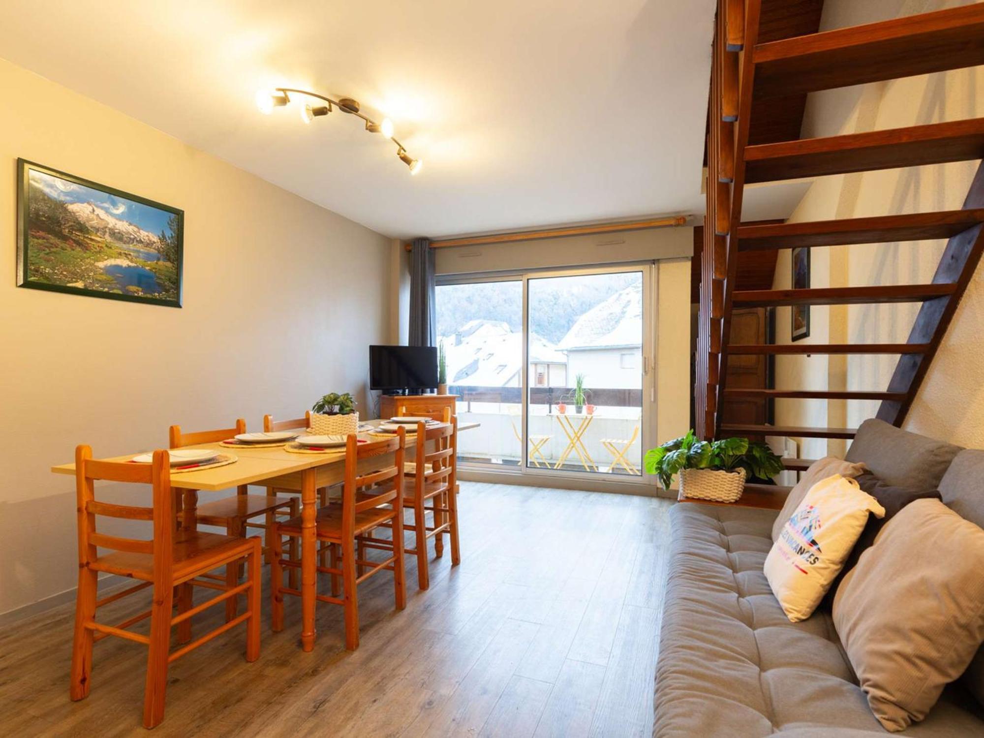 Appartement Duplex 8 Pers, Centre Saint-Lary-Soulan, Proche Thermes Et Telecabine - Fr-1-296-245 ภายนอก รูปภาพ